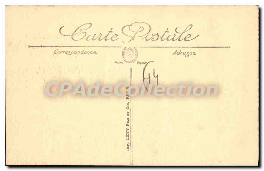 CPA Pornichet La Plage — Rückseite