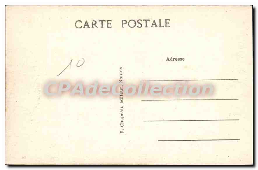CPA Pornichet Vue Generale De La Plage — Rückseite