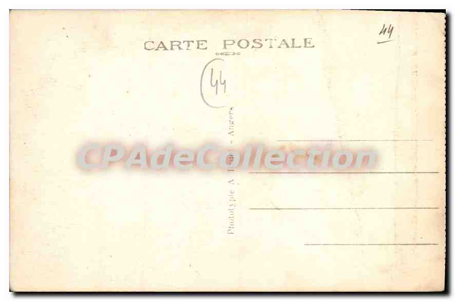 CPA Pornichet Les Pins Vue Generale De La Plage — Rückseite