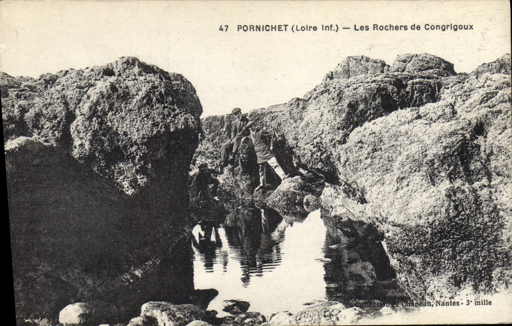 CPA Pornichet Les Rochers De Congrigoux