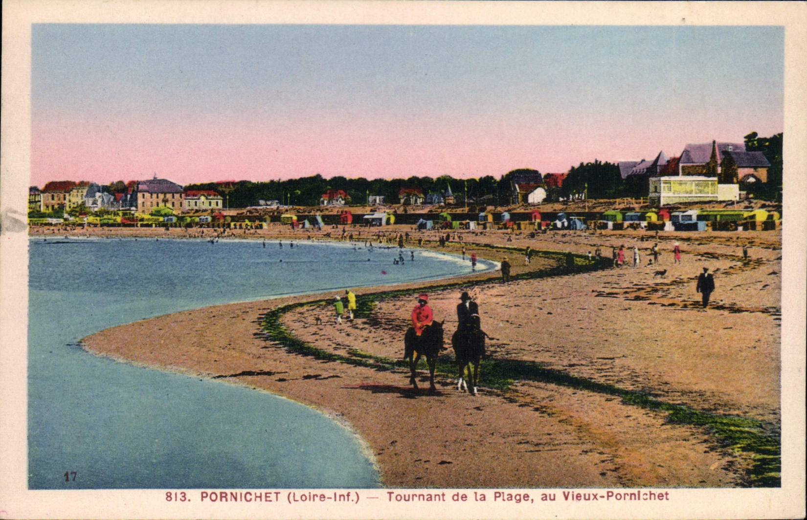 CPA Pornichet Tournant De La Plage Au Vieux Pornichet