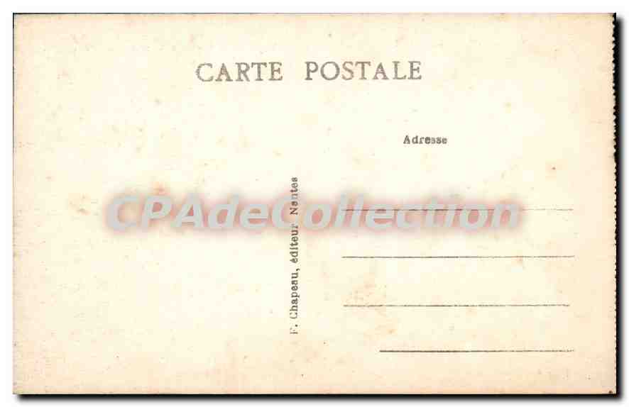 CPA Pornichet Vue Generale De La Plage Prise Des Rochers — Rückseite