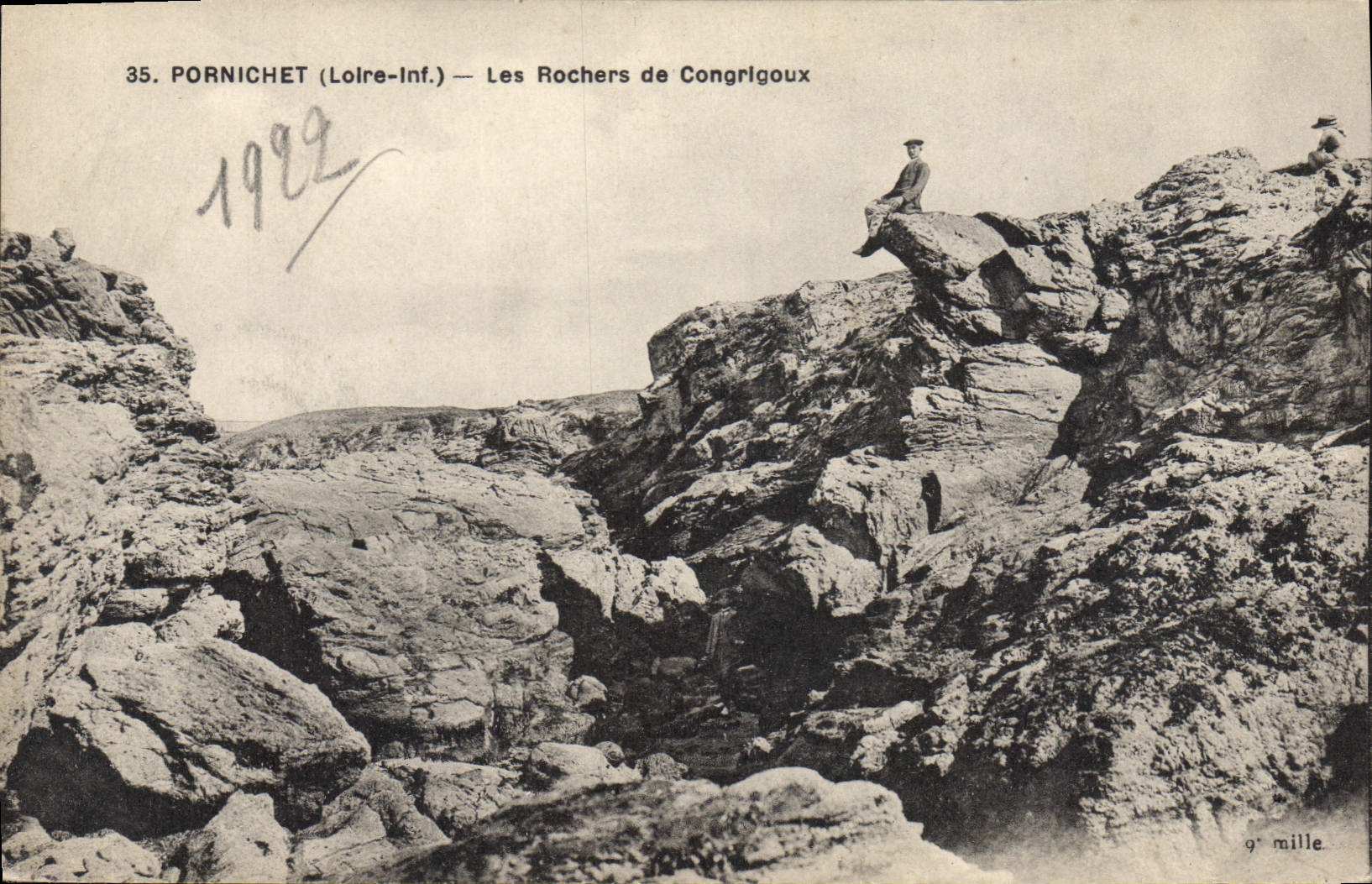 CPA Pornichet Les Rochers De Congrigoux
