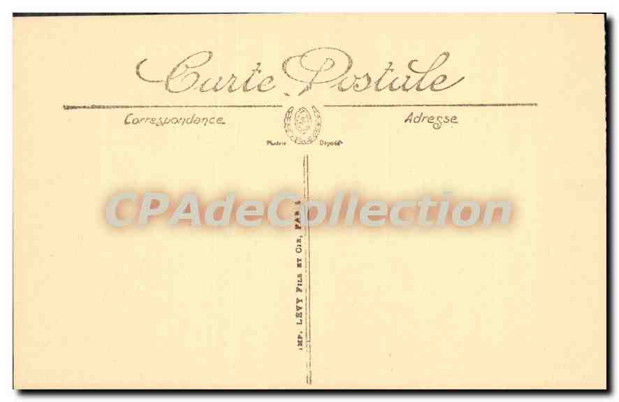 CPA Pornichet La Plage — Rückseite
