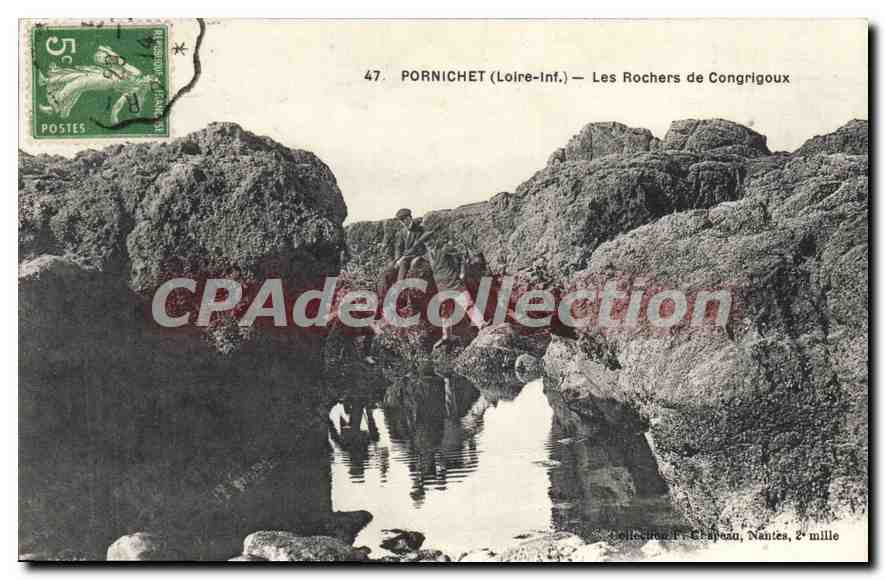 CPA Pornichet Les Rochers De Congrigoux