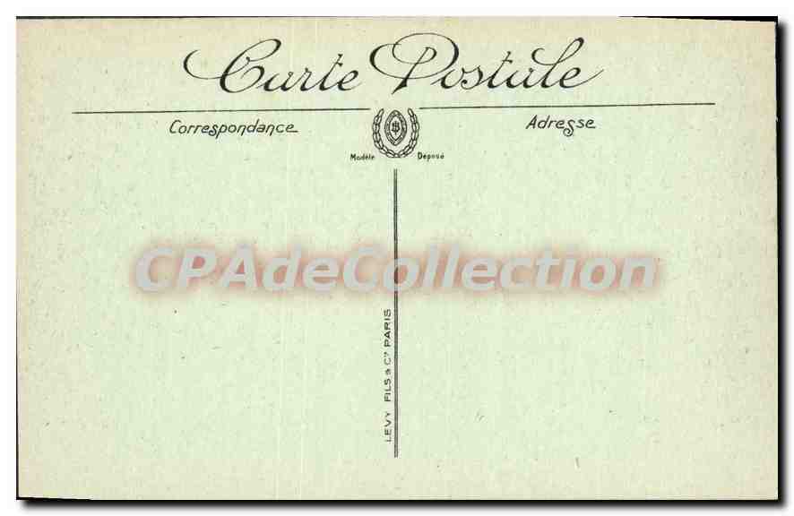 La Bourboule — La Vallée de La Bourboule — LL. — N°8 — Éditeur LL. — Verso