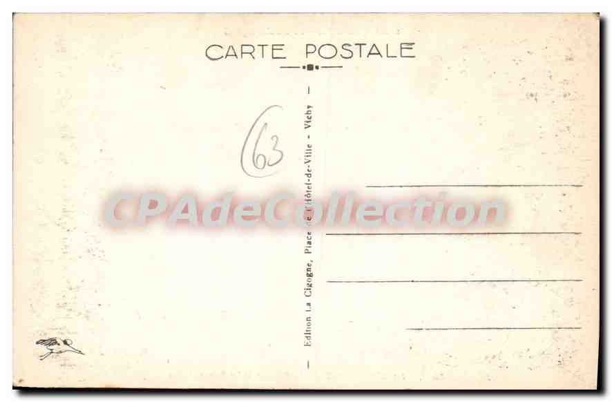 La Bourboule — Le Casino et le Funiculaire — L'Auvergne Pittoresque — Reverso