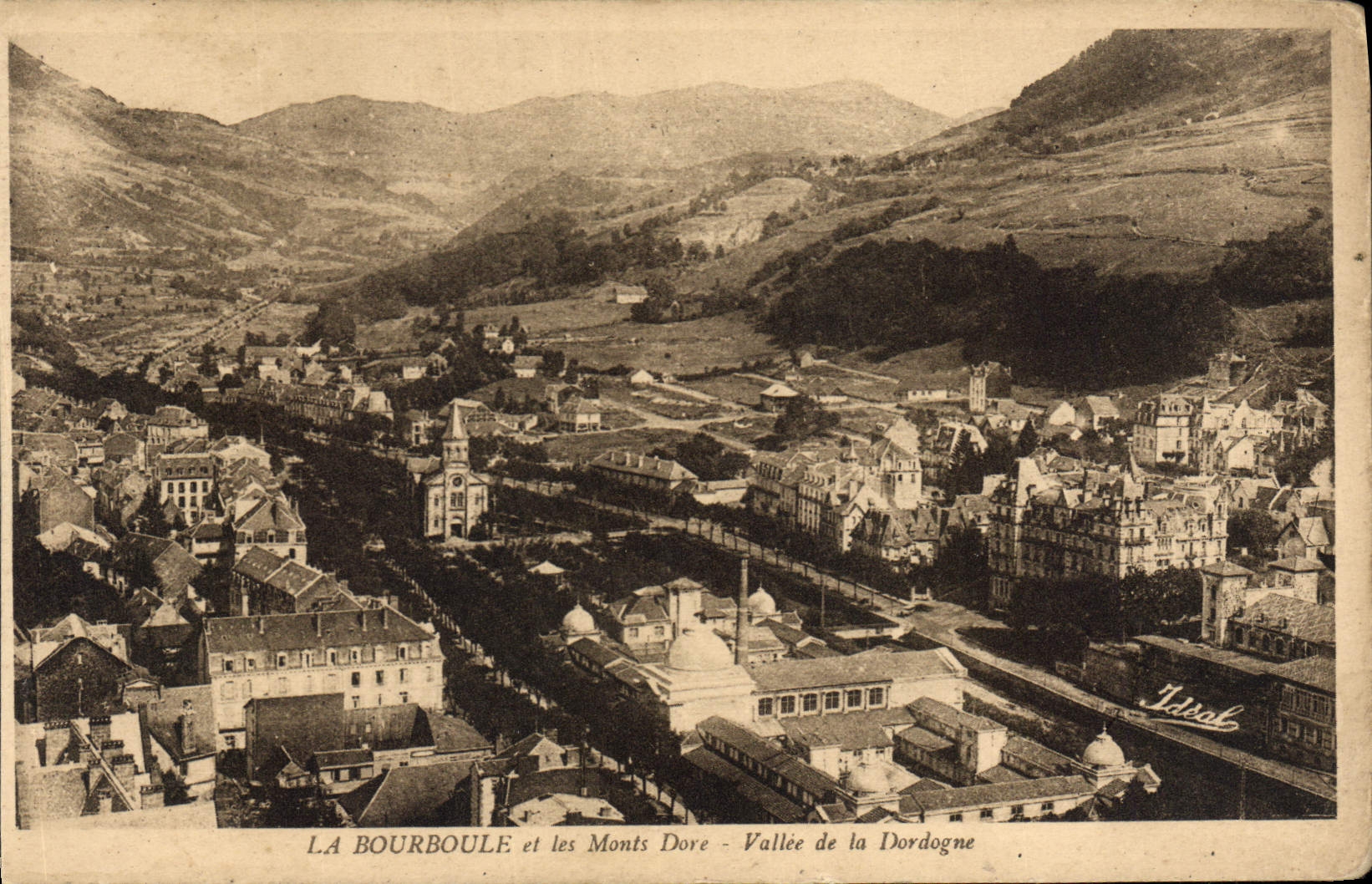 La Bourboule et les Monts Dore - Vallée de la Dordogne — Jésal