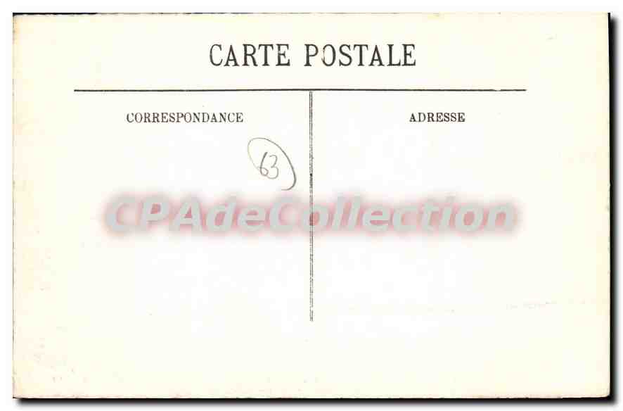 La Bourboule — Grand Établissement des Thermes et le Boulevard de l'Hôtel-de-Ville — LL, n°98 — Verso