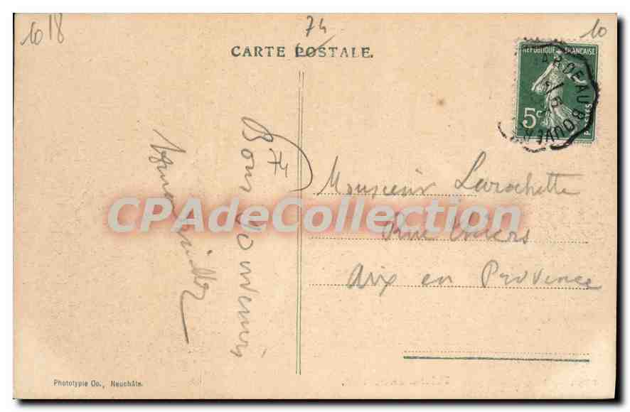 Evian-les-Bains — Château du Martelet — Phototypie Co., Neuchâtel — Reverso