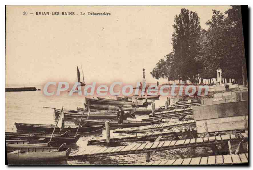 EVIAN-LES-BAINS - Le Débarcadère — Collection CPAdéCollection, n°30