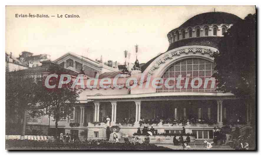Evian-les-Bains — Le Casino — E. Haissiy, Librairie, Evian
