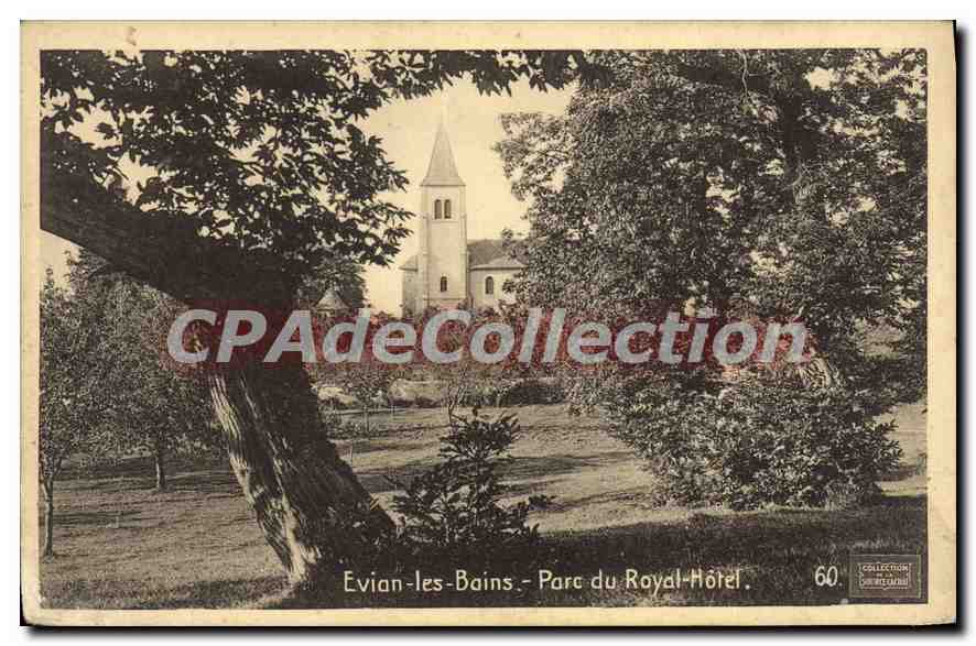 Evian-les-Bains - Parc du Royal-Hôtel — Collection des Éditions de l'Éclair
