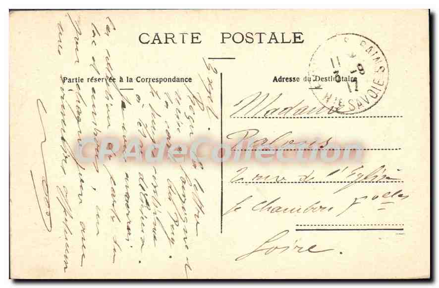 Evian-les-Bains — Vue générale — Collection Source Cachat, n° 63 — Reverso