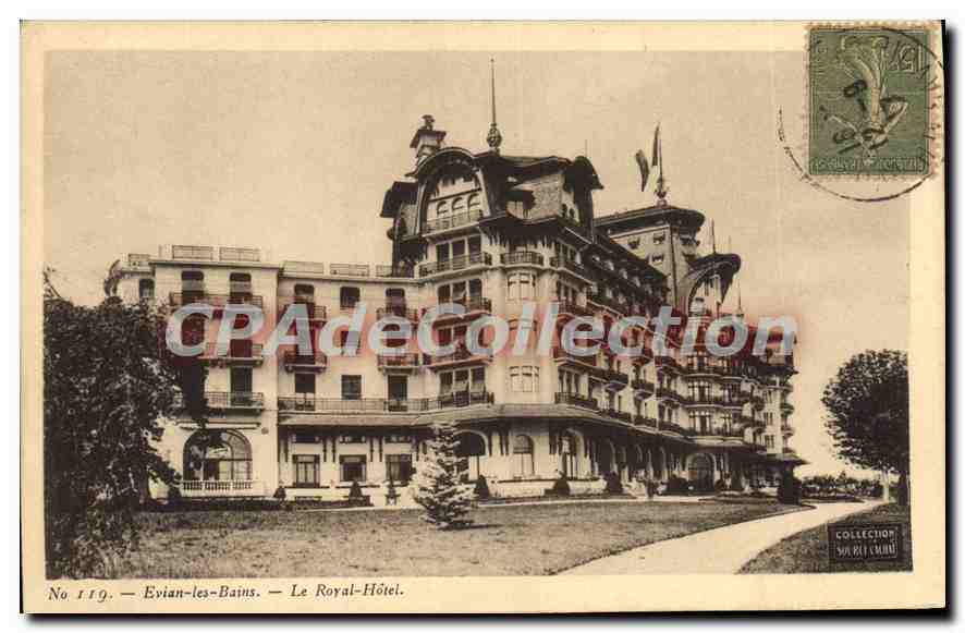 Eyian-les-Bains — Le Royal-Hôtel — Collection Sorel-Crime, n° 119