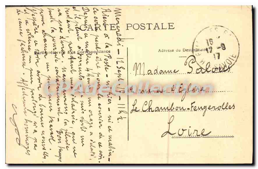 Eyian-les-Bains — Le Royal-Hôtel — Collection Sorel-Crime, n° 119 — Verso