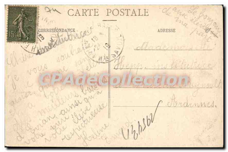 EVIAN-les-BAINS - Le Port et l'Embarcadère — Ad. Pariot, photo, Annecy, n° 522 — Reverso