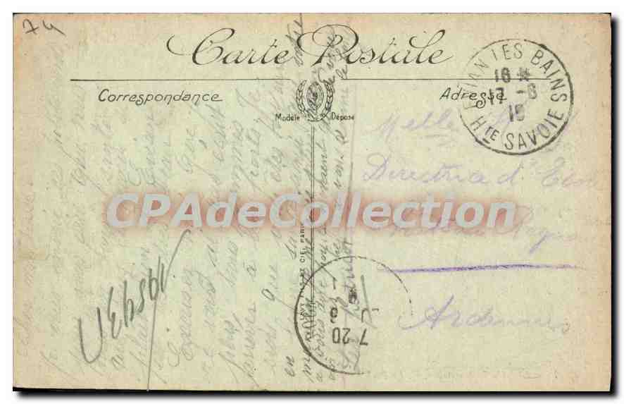 ÉVIAN-LES-BAINS — Le Port — LL. — Selecta — Verso