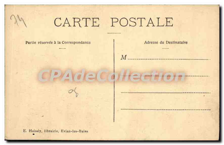 Evian-les-Bains et le Royal-Hôtel — Collection de la Source Ochrat, n°61 — Reverso