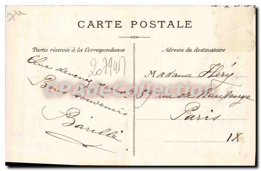 ÉVIAN-LES-BAINS — L'Établissement Thermal "Bains d'Évian" — Collection de la Source Orinante, n°82 — Reverso