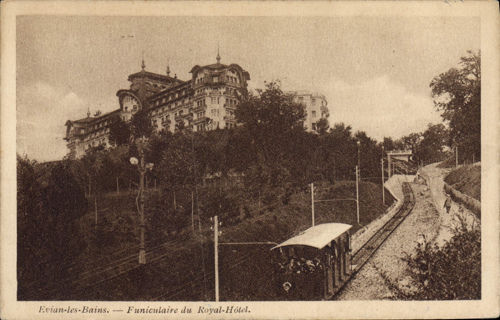 Evian-les-Bains — Funiculaire du Royal-Hôtel