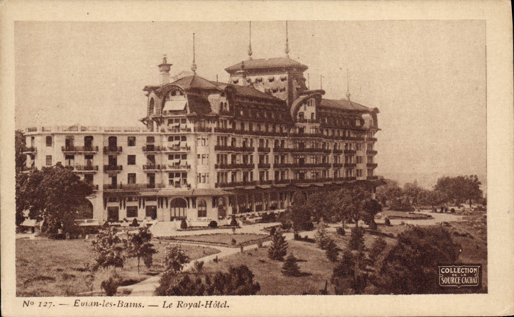 Euvian-les-Bains — Le Royal-Hôtel — Collection Source Cachat, n° 127