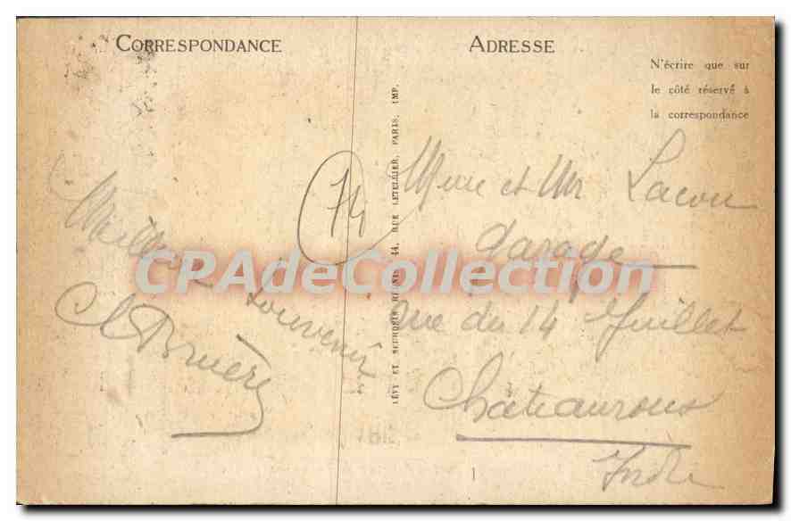 Evian-les-Bains — Le Port et Bateaux de Plaisance — LL — Verso