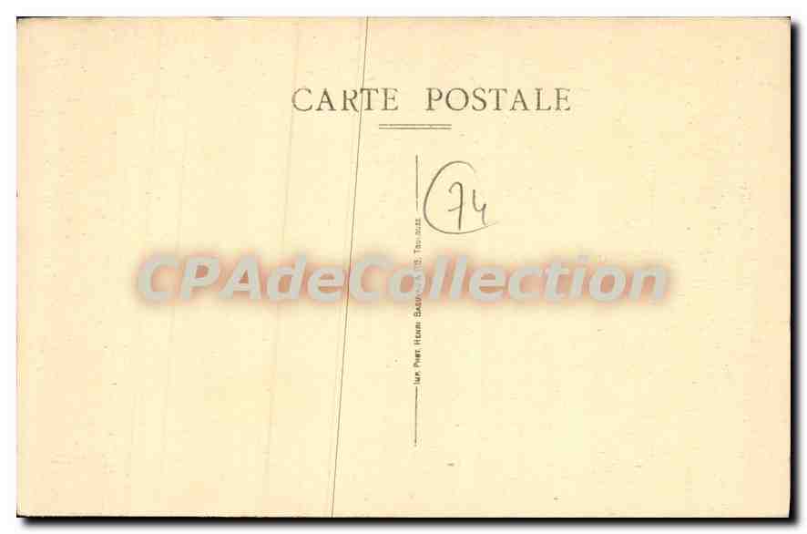 Evian-les-Bains — Quai Baron de Blonay — F. Fournier, Librairie Journaux, Evian-les-Bains — Verso