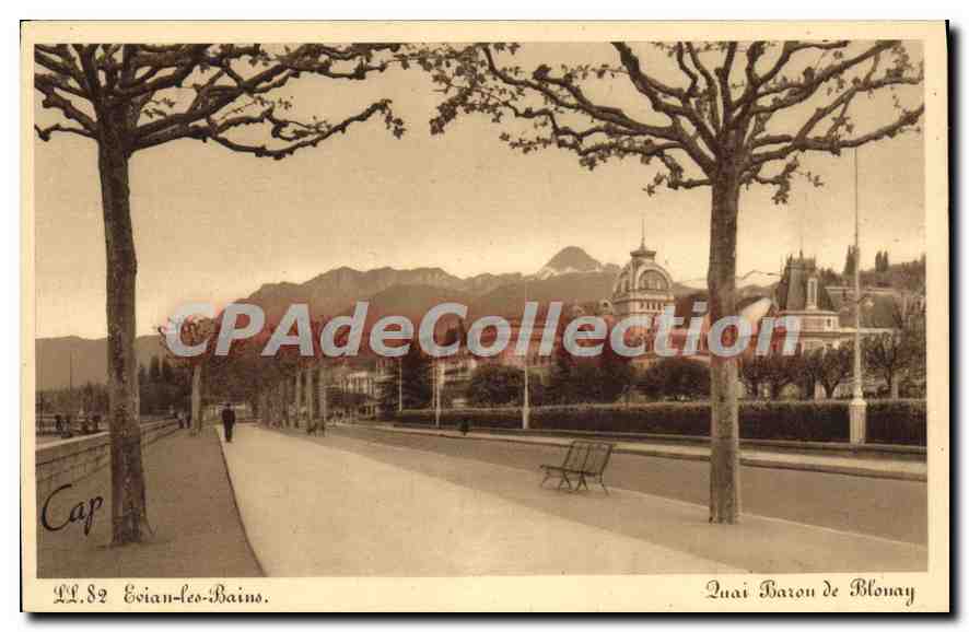 Evian-les-Bains — Quai Baron de Blonay — Cap