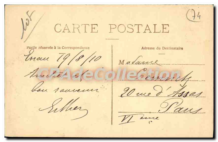 Evian-les-Bains - Vue générale — Collection de la Source Cachau, n°63 — Reverso