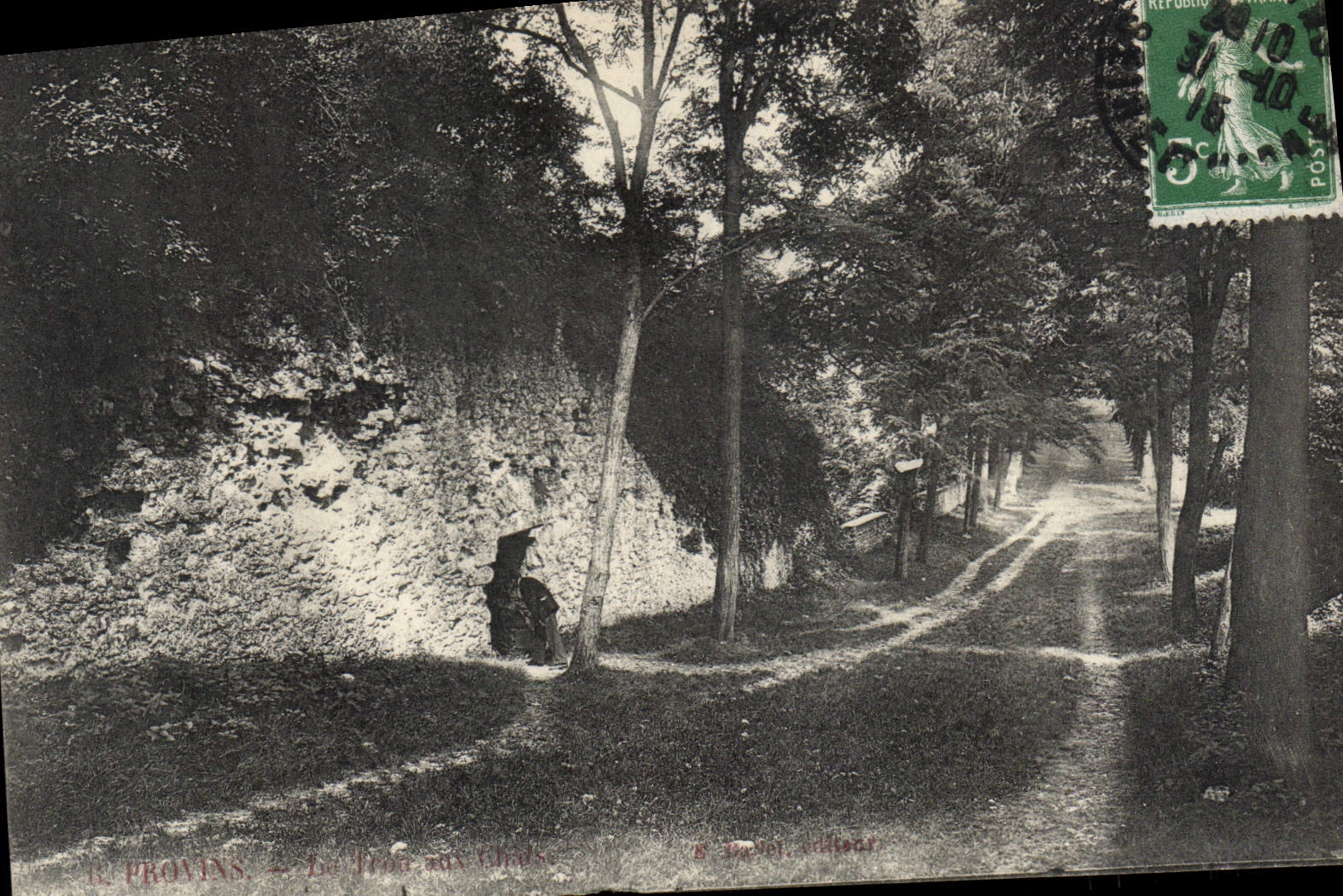 R. PROVINS — Le Tron aux Choux — S. Dacier, éditeur - Recto