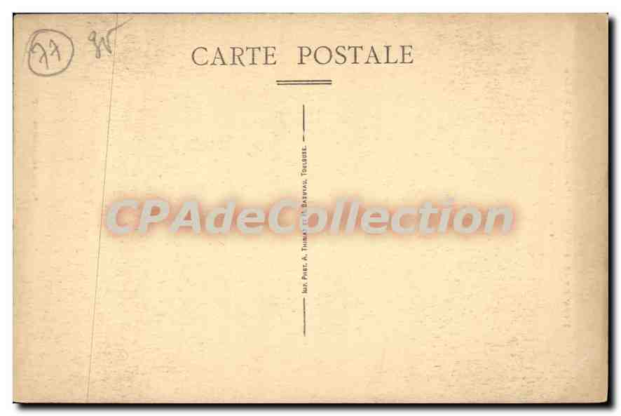 Provins (S.-et-M.) — Les Fortifications du XIIe siècle — Poterne Faneron — Achterkant