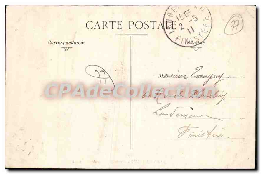 Provins — Porte Saint-Jean (autre vue) — éditeur non identifié, n° 910 — Verso