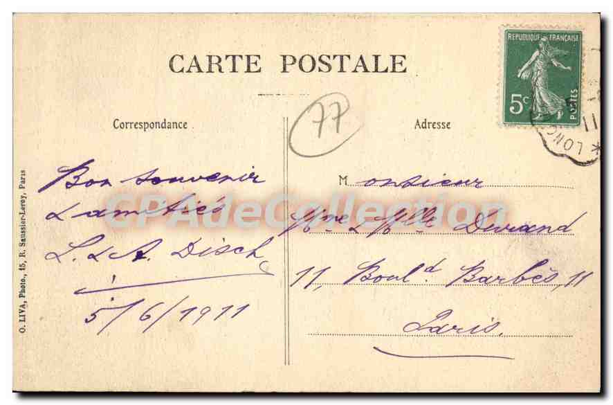 Provins — Tour dite de César (XIIe siècle) — Mauris, libraire, 44, Rue Hugues-Le-Grand, Provins — Reverso