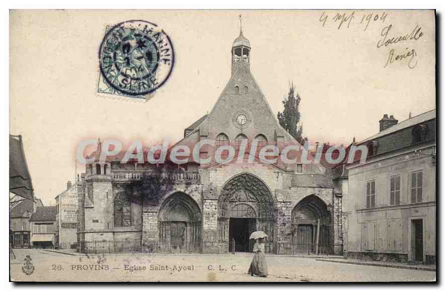 Provins — Église Saint-Ayol — C. L. C. n°26