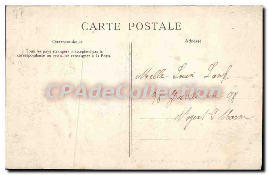 Provins — Église Saint-Ayol — C. L. C. n°26 — Verso
