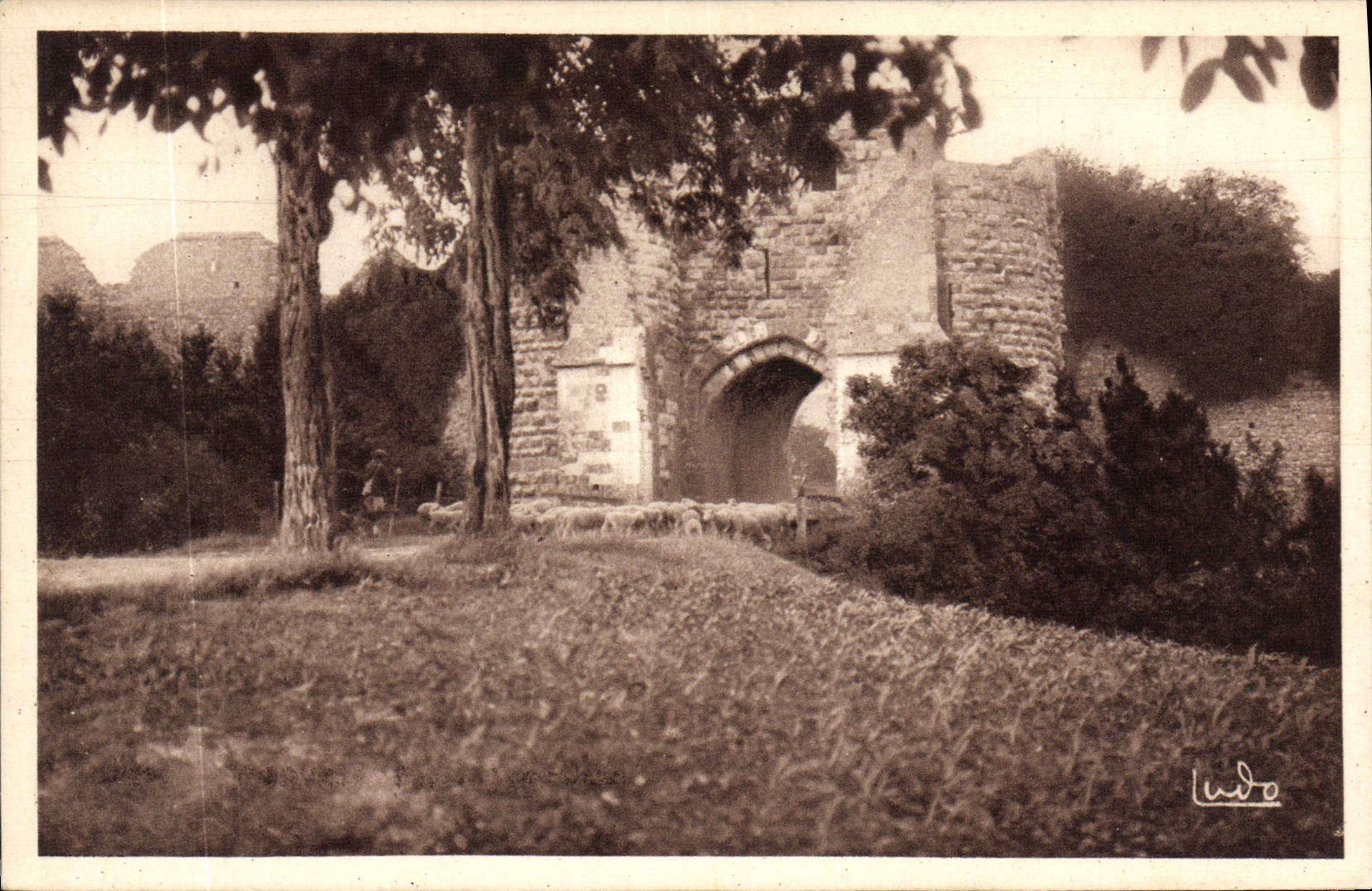 Provins — Les Remparts (XIIe-XIIIe) — Porte Saint-Jean — Ludovic de Magallon