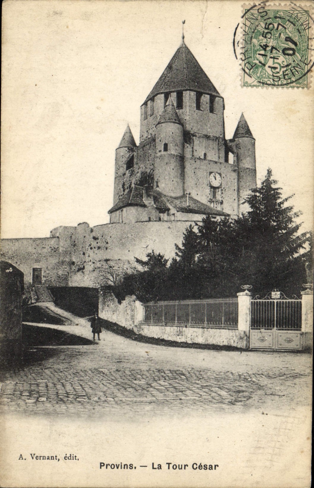 Provins — La Tour César — A. Vernant, édit.