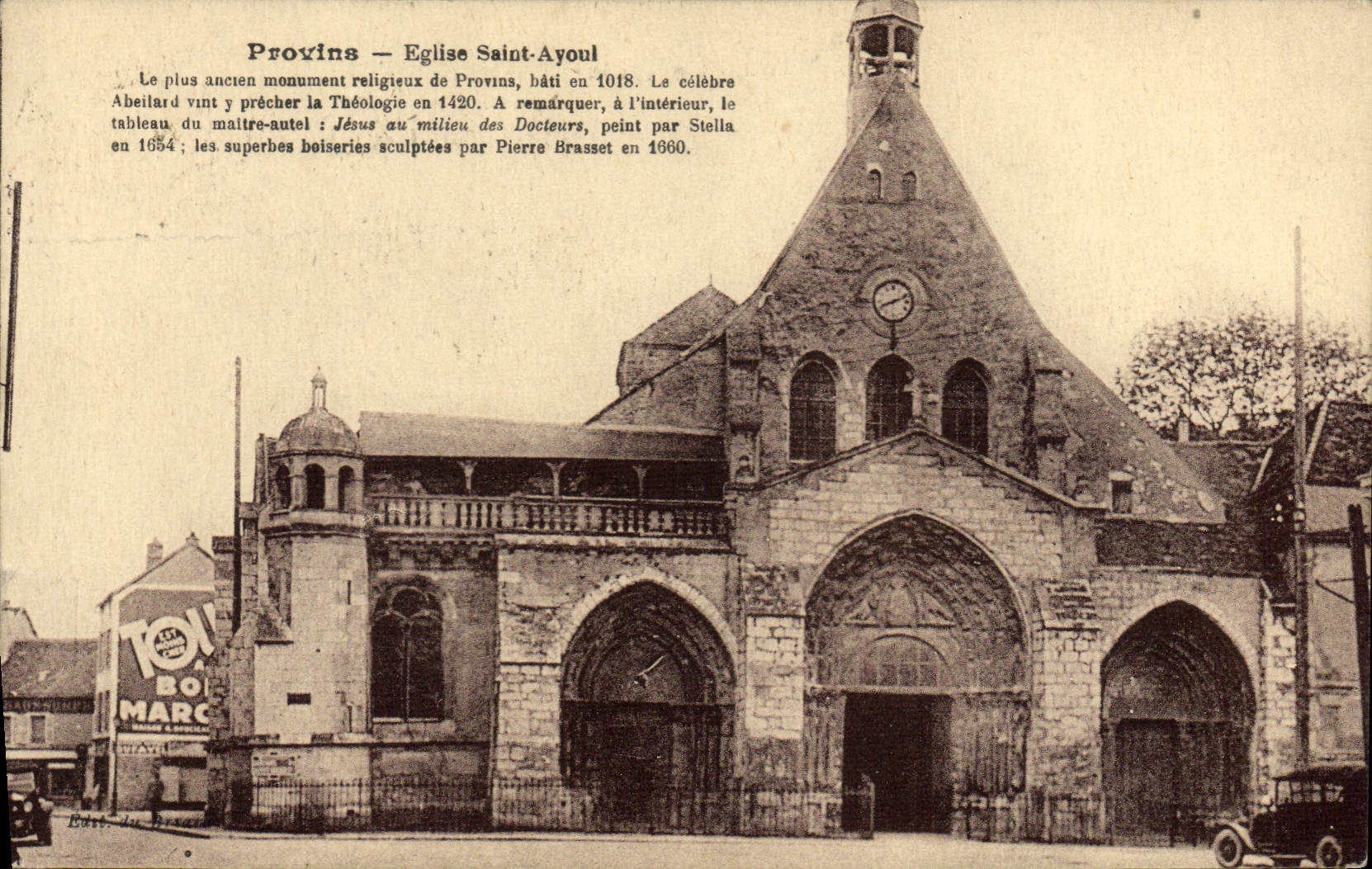 Provins — Église Saint-Ayoul — Éditeur du Bocage