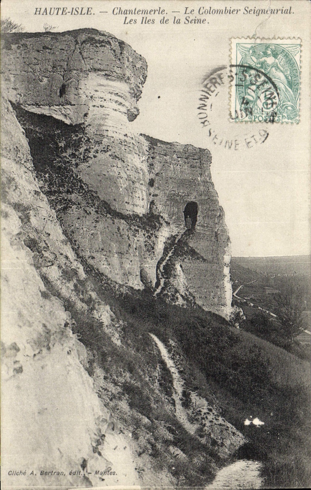 CPA Haute Isle Chantemerle Le Colombier Seigneurial