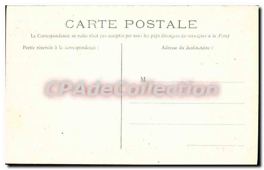 CPA Antibes intérieur De La Chapelle De Notre Dame De bon Port — Rückseite