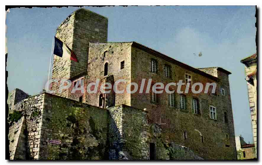 CPA Antibes Le Chateau Grimaldi