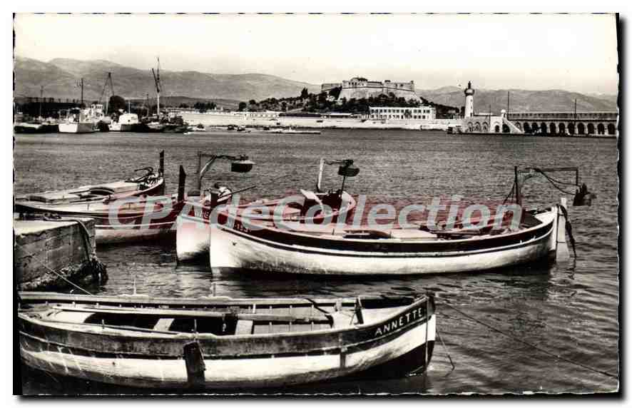 Antibes - Le Port et le Fort-Carré — Éditions MAR, Nice, n° 06