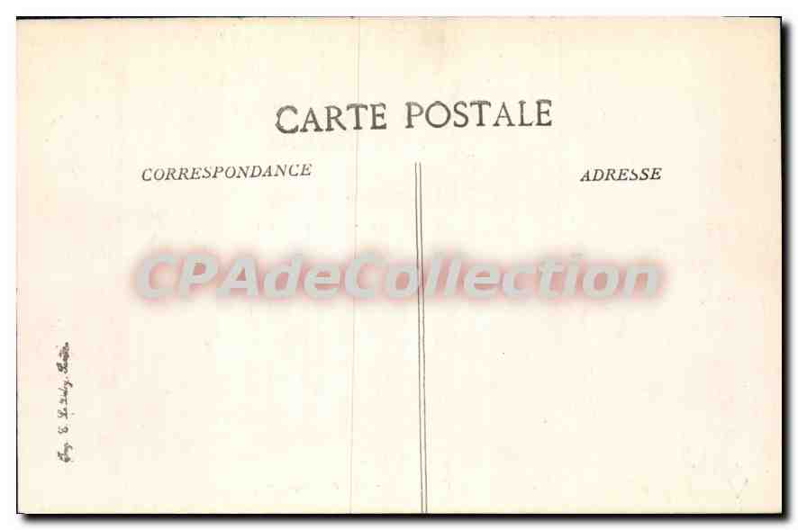 Côte d'Azur - Antibes — Vue panoramique du Fort-Carré — CPAdeCollection n°478 — Rückseite