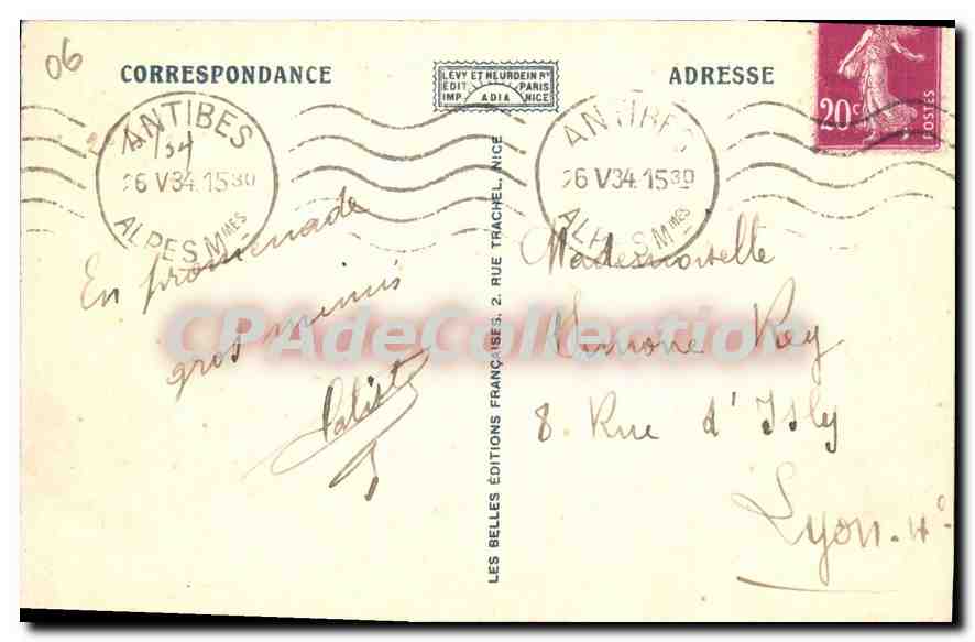 Antibes - Les Remparts et la Chaîne des Alpes — Adia, n°33 — Reverso