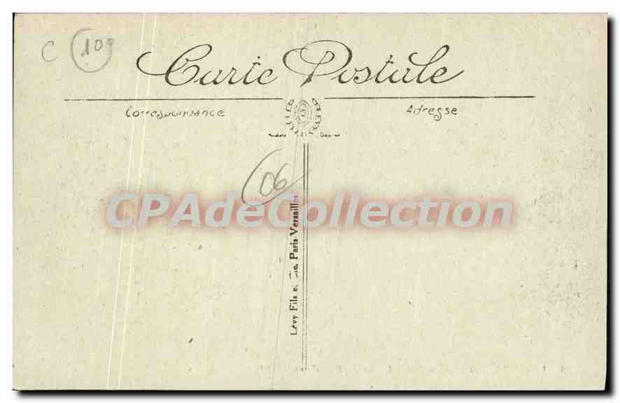 CPA Antibes Chapelle Notre Dame De Bon Port — Rückseite