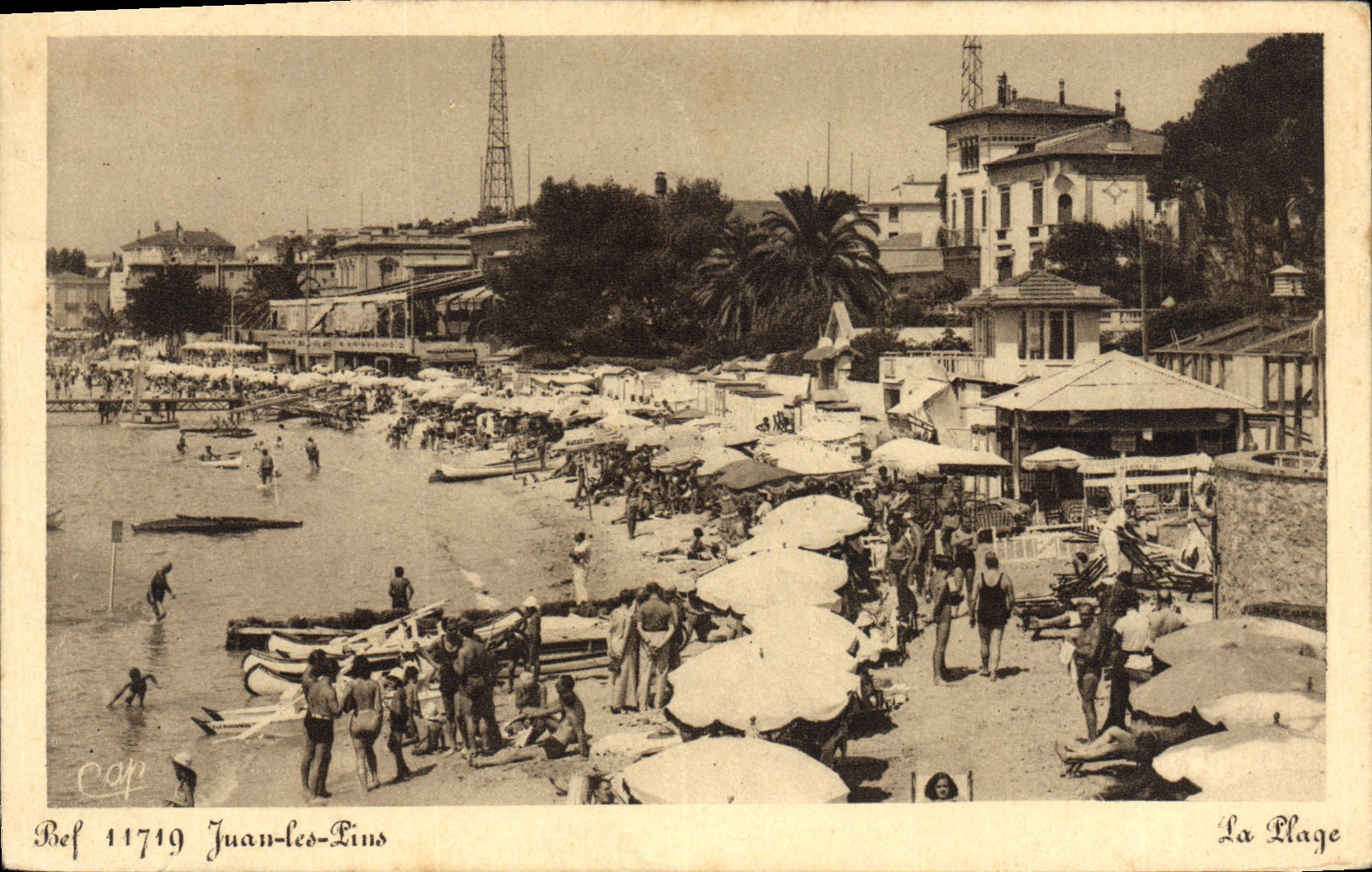 Juan-les-Pins — La Plage — Bef 11719