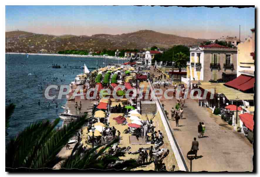 Juan-les-Pins — Playa y Promenade del Presidente Roosevelt — Ediciones Rella