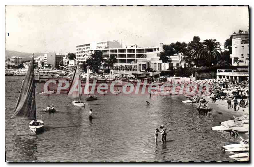 Juan-les-Pins — Playas de la Costa Azul — Éditions S.P.T. 35, Bd Gambetta, Nice