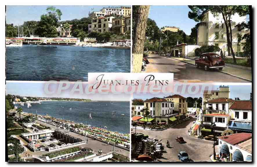 Juan-les-Pins — vue panoramique — éditeur inconnu, n° de série non visible